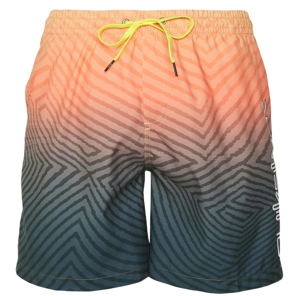 Short de bain Marine Homme Quiksilver Warped Logo pas cher