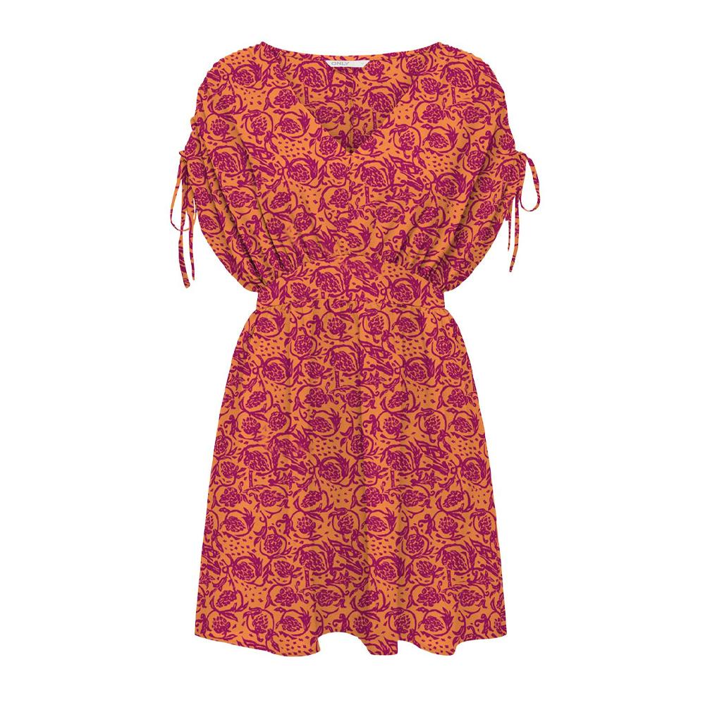 Robe Rose/Orange Femme Only Nova pas cher