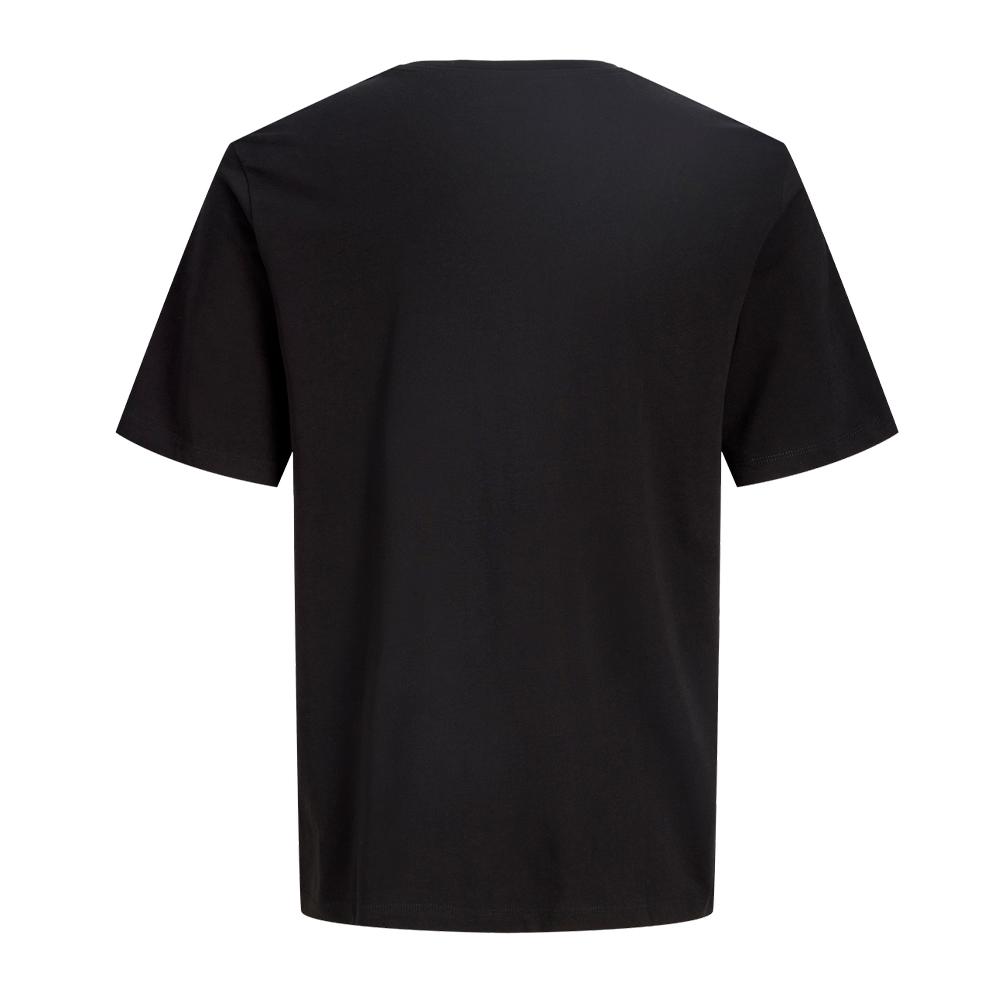 T-Shirt Noir Garçon Jack & Jones Jjgradient vue 2