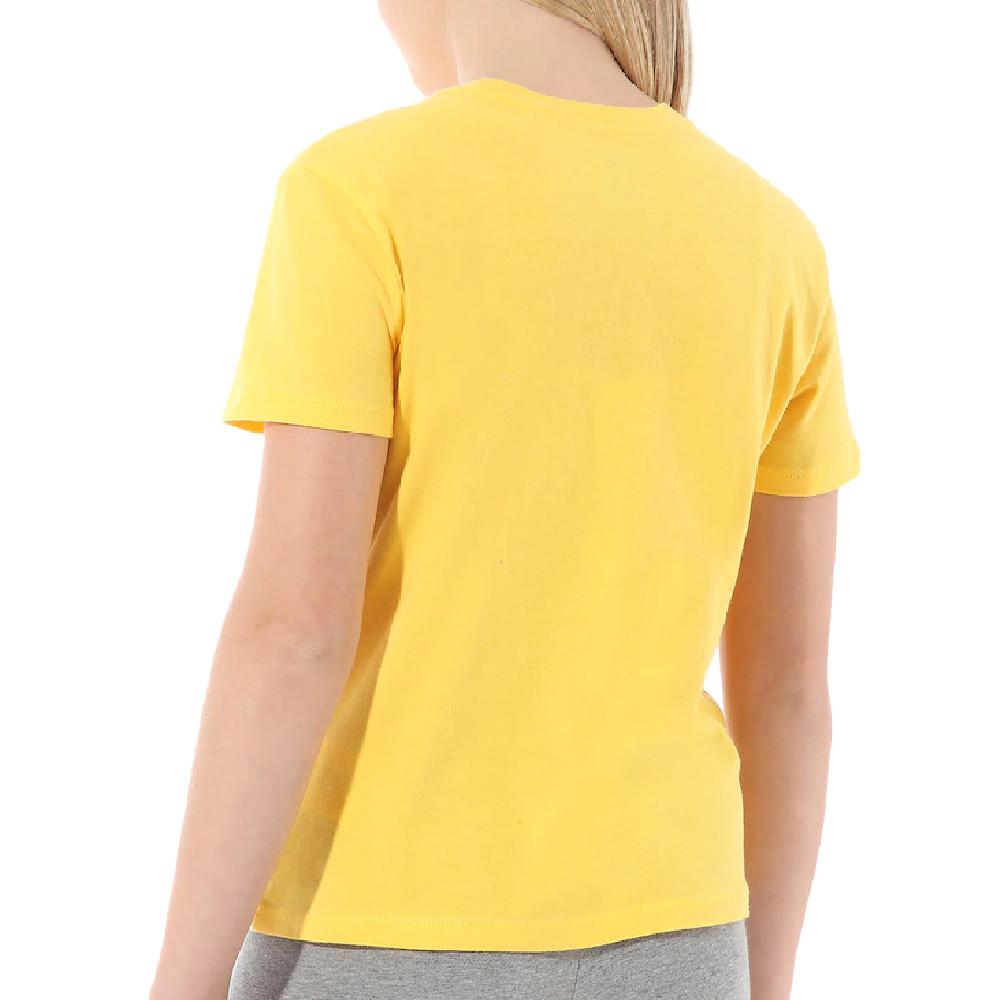 T-shirt Jaune Fille Vans Flying vue 2