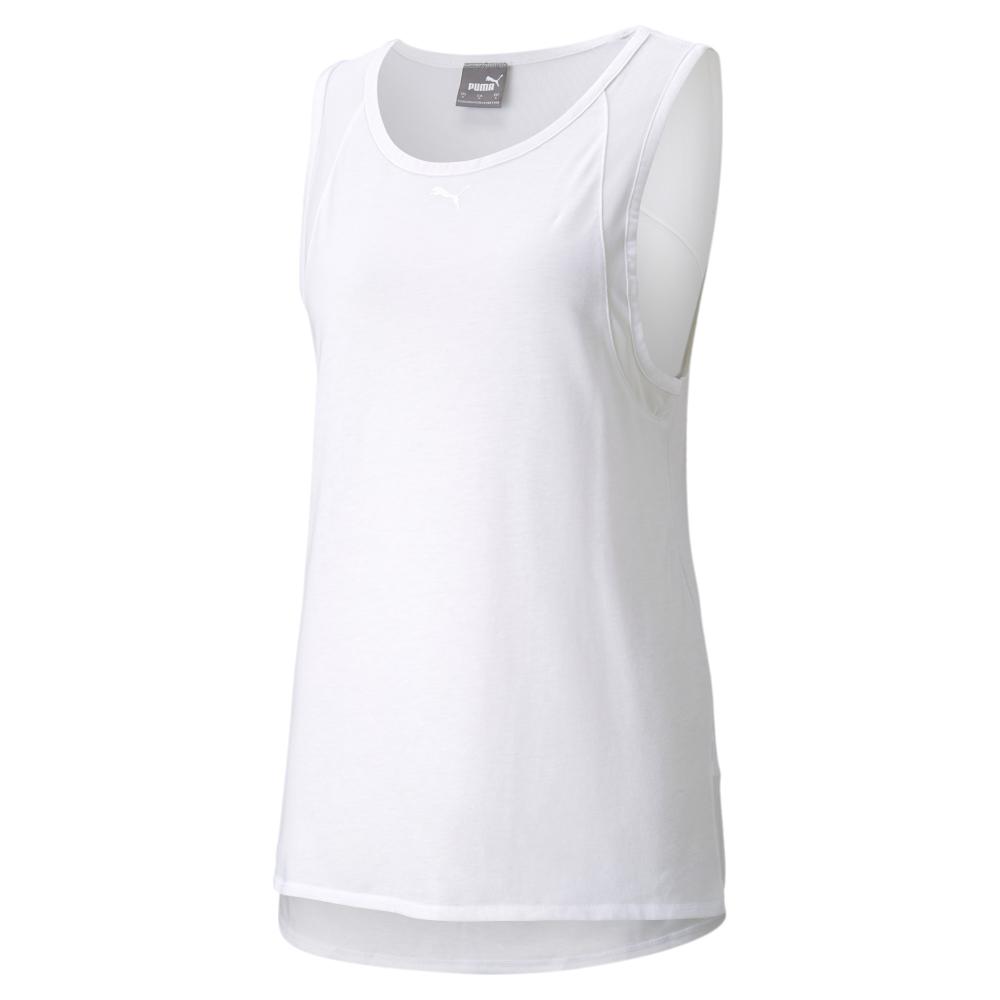 Débardeur Blanc Femme Puma Meshtank pas cher