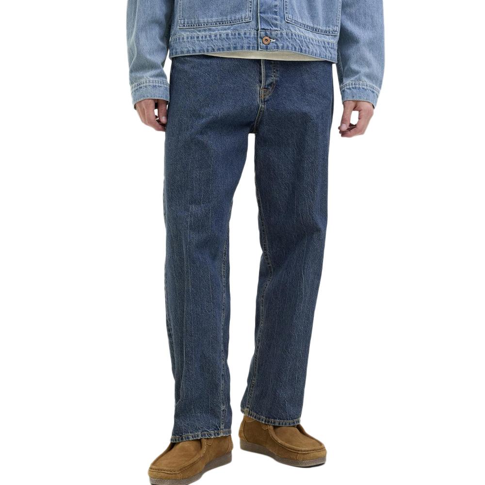 Jean Droit Bleu Homme Jack & Jones Eddie pas cher