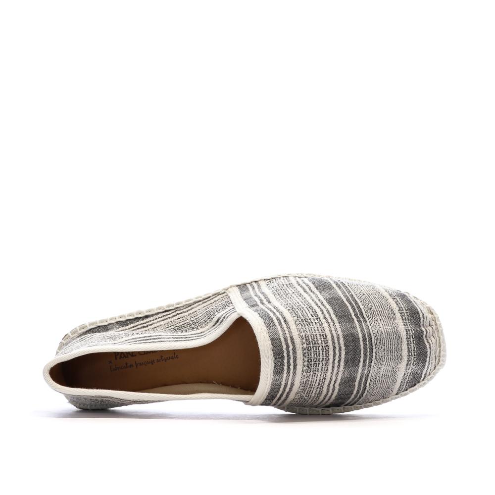 Espadrilles Grises/Noir Homme Pare Gabia Azkar vue 4
