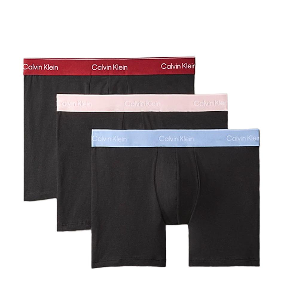 X3 Boxers Noir Homme Calvin Klein Jeans Boxer Brief pas cher