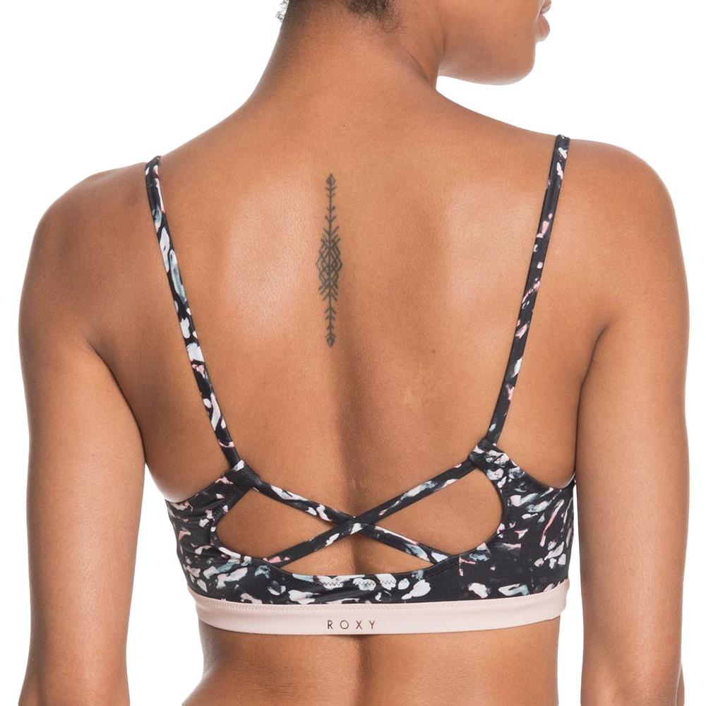 Haut de maillot de bain Noir Femme Roxy Fitness vue 2