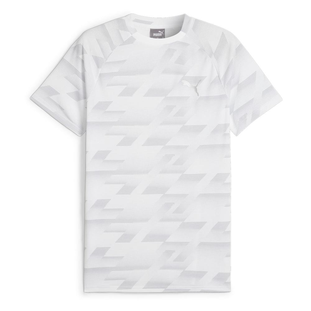 T-shirt Blanc Homme Puma Evostripe pas cher