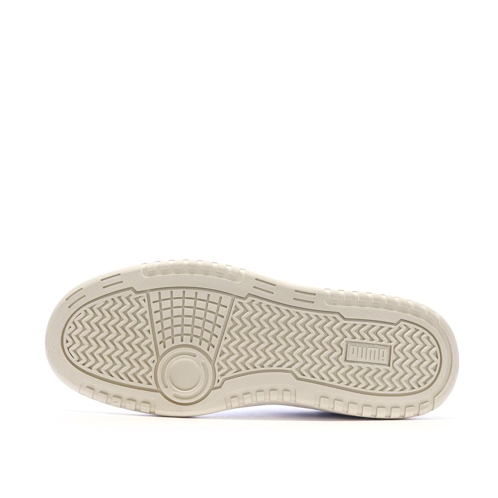 Baskets Blanches/Vertes Homme Puma Doublecourt03 vue 5