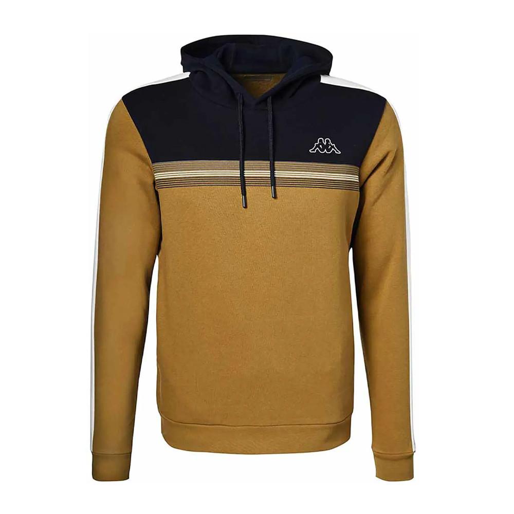 Sweat Marron Homme Kappa Imagin Man pas cher