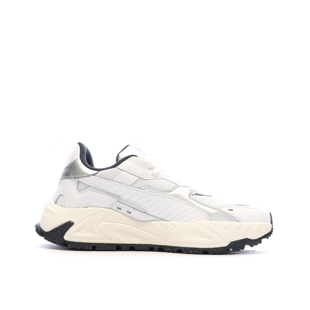 Baskets Blanches Mixte Puma RS-Trck Metallic vue 2