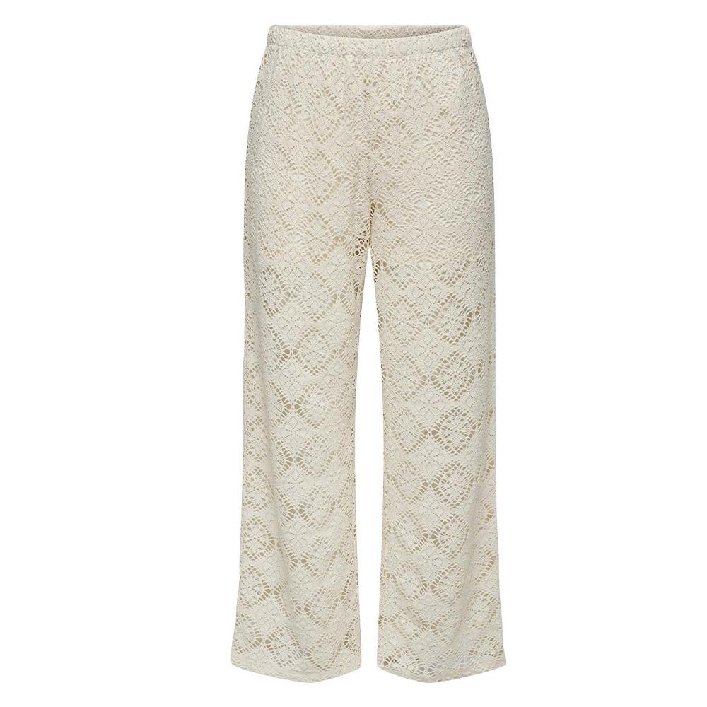 Pantalon fluide Beige Femme JDY Eva vue 3