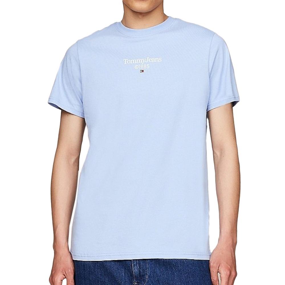 T-shirt Bleu Homme Tommy Hilfiger DM0DM18569 pas cher