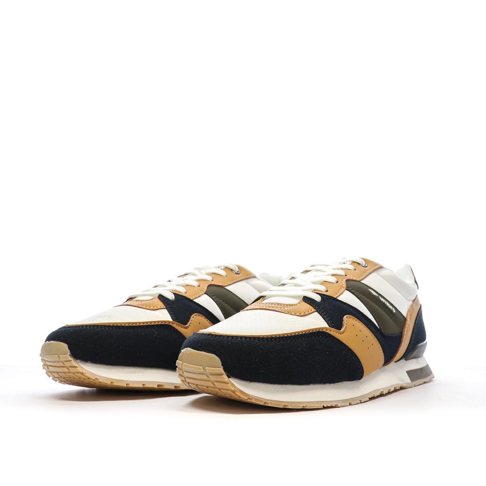 Baskets Noires/Blanches/Camel Homme Umbro 973590 vue 6