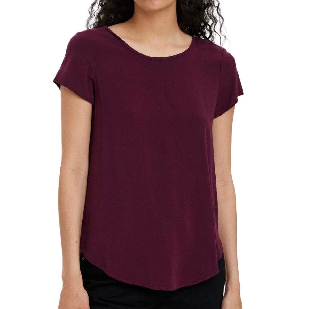 Blouse Bordeaux Femme Vero Moda  10248152 pas cher