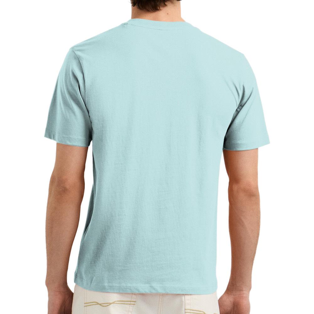 T-Shirt Bleu Pastel Homme Pepe jeans Eggo vue 2