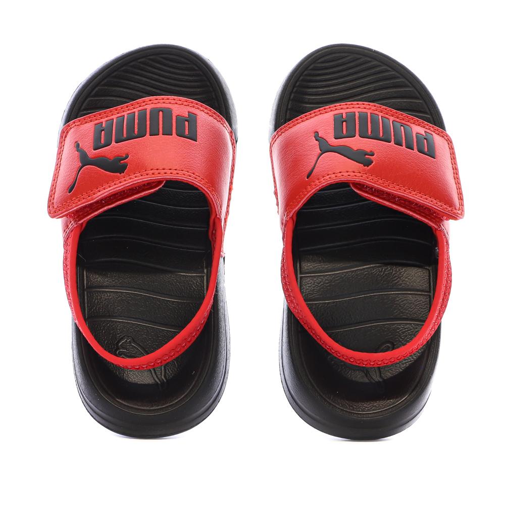 Sandales Noire/Rouge Enfant Puma Popcat 20 vue 3