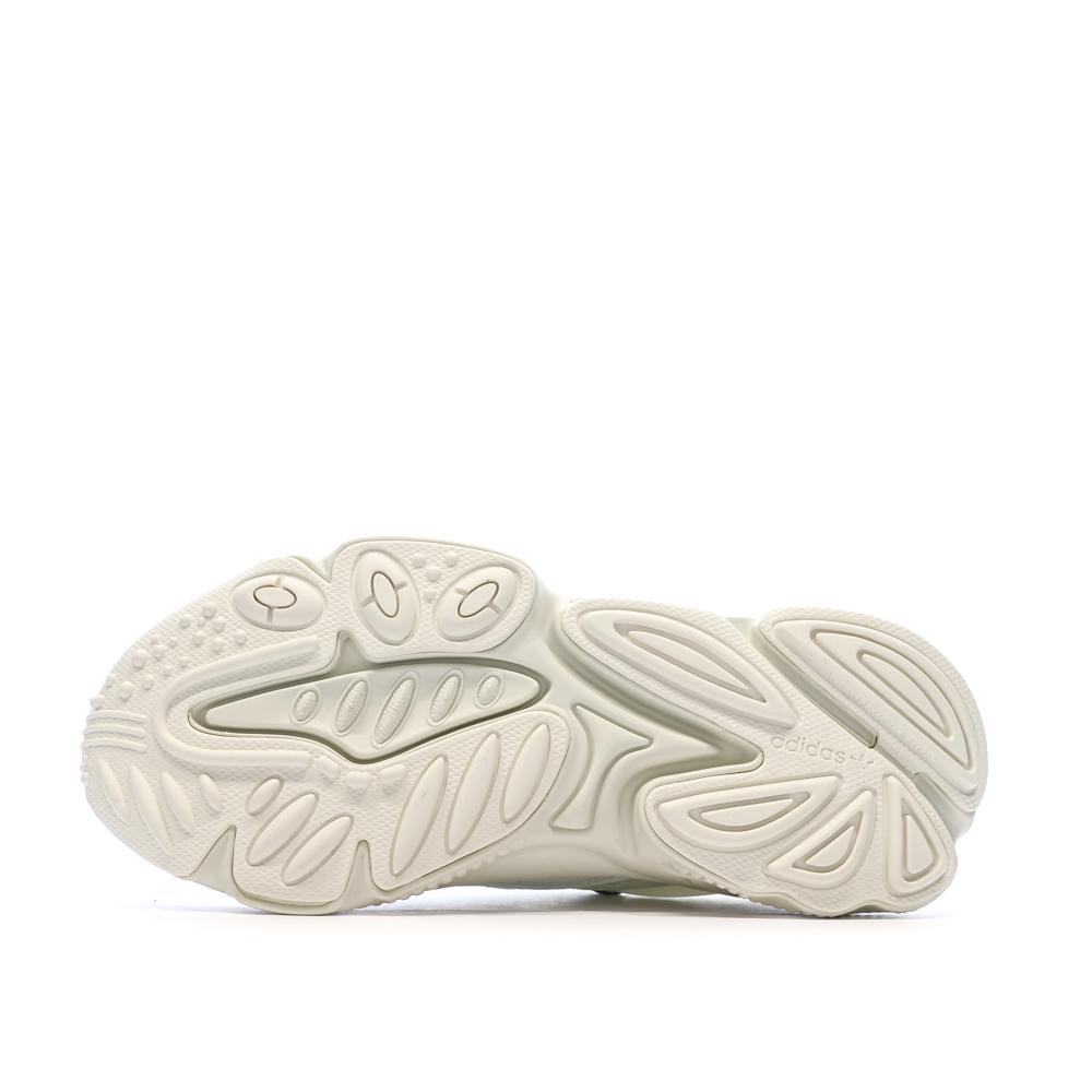 Baskets Blanches/Crème Femme Adidas Ozweego vue 5