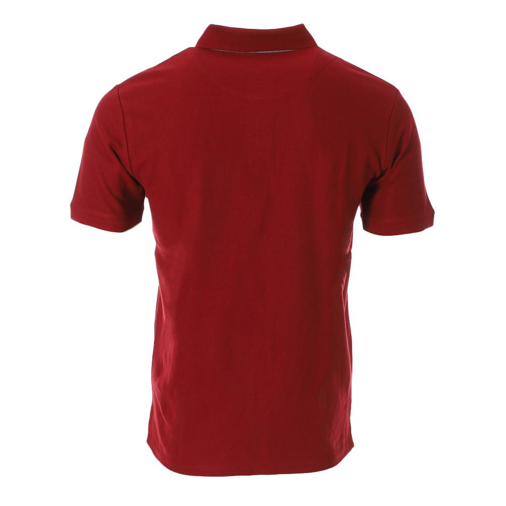 Polo Bordeaux Homme Lee Cooper Opan vue 2