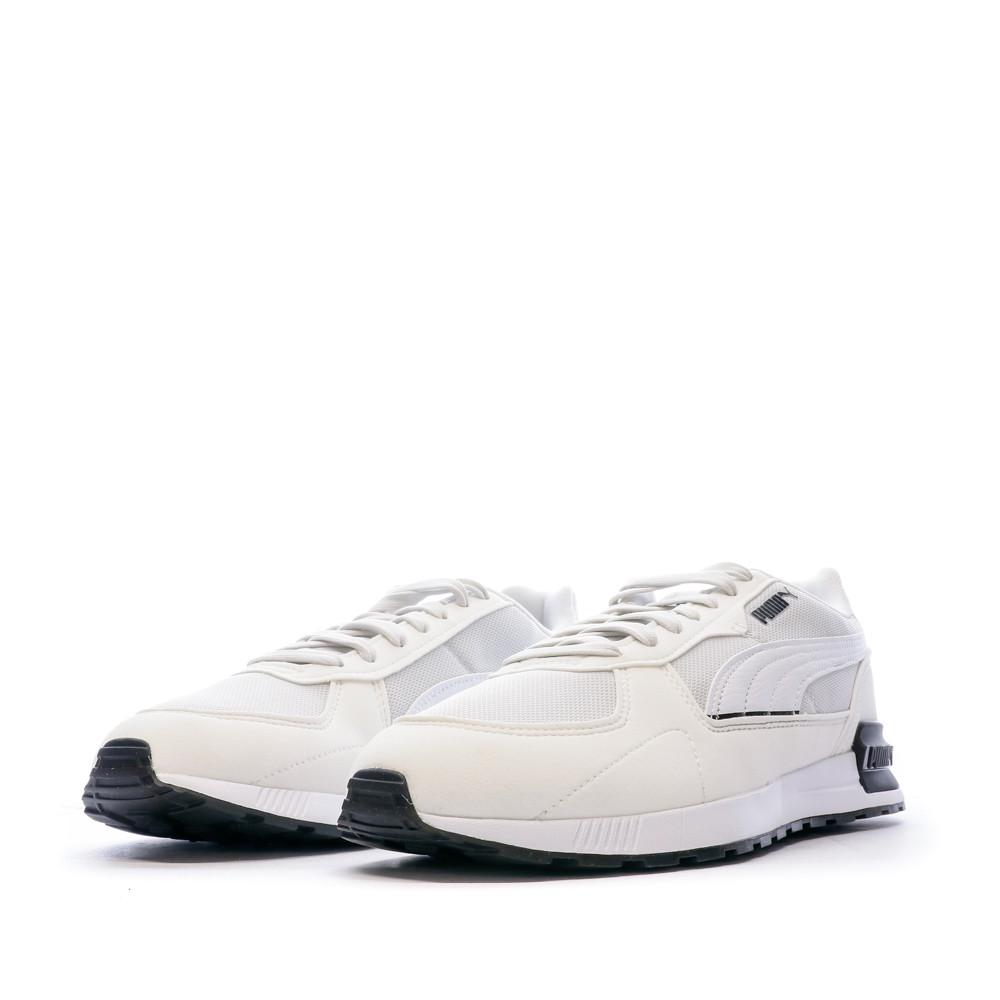 Baskets Blanches Homme Puma Graviton vue 6