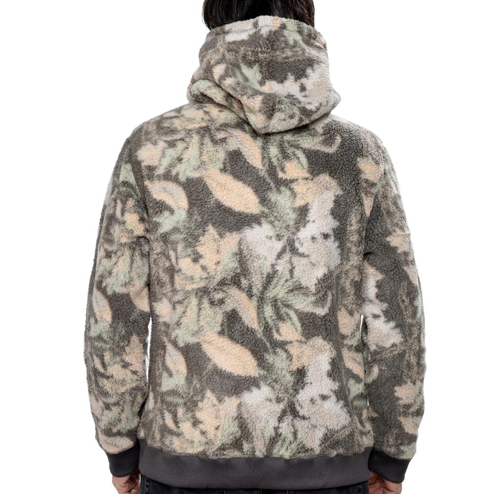 Sweat à capuche Kaki Homme Only & Sons Emilio Pinstripe vue 2