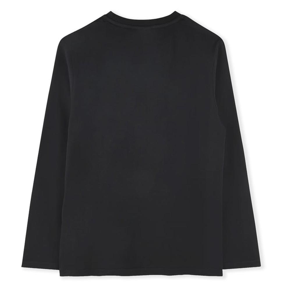 Schwarzes T-Shirt für Jungen von Hugo Boss J52727 Ansicht 2