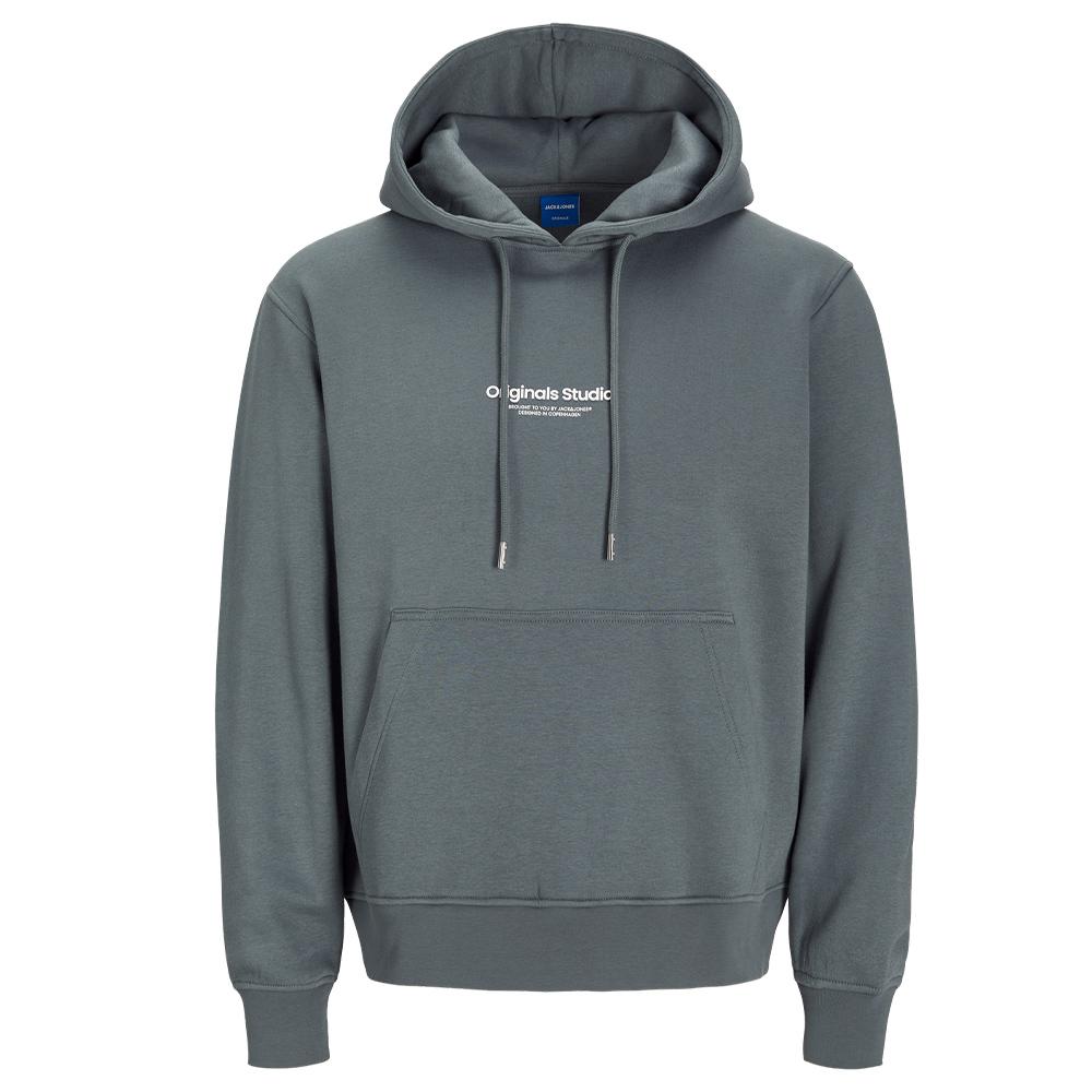 Sweat Gris Homme Jack & Jones Bro vue 3