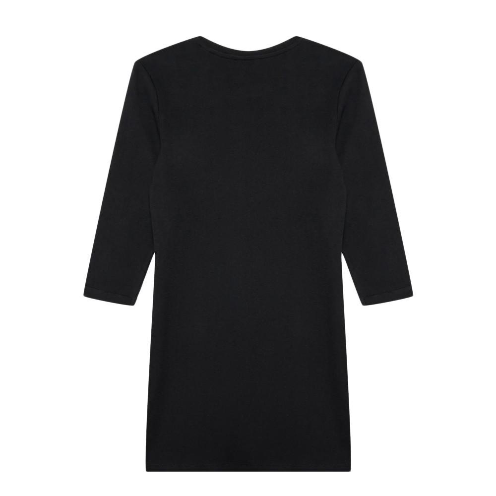 Robe Noir Fille Guess Sleeves vue 2