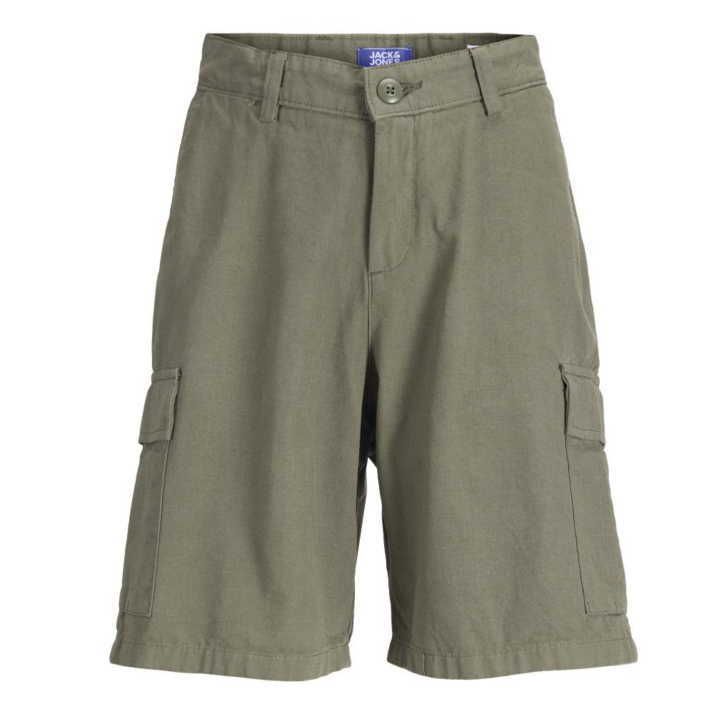 Jack & Jones Towen X Fctry Fabric Boys’ Green Shorts Photo of the Espace des Marques %store% store - view of %key%