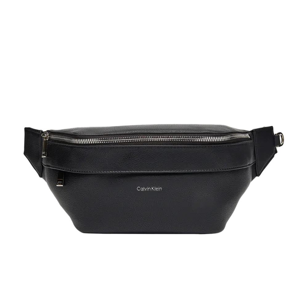 Sac Banane Noir Homme Calvin Klein Jeans Raised pas cher