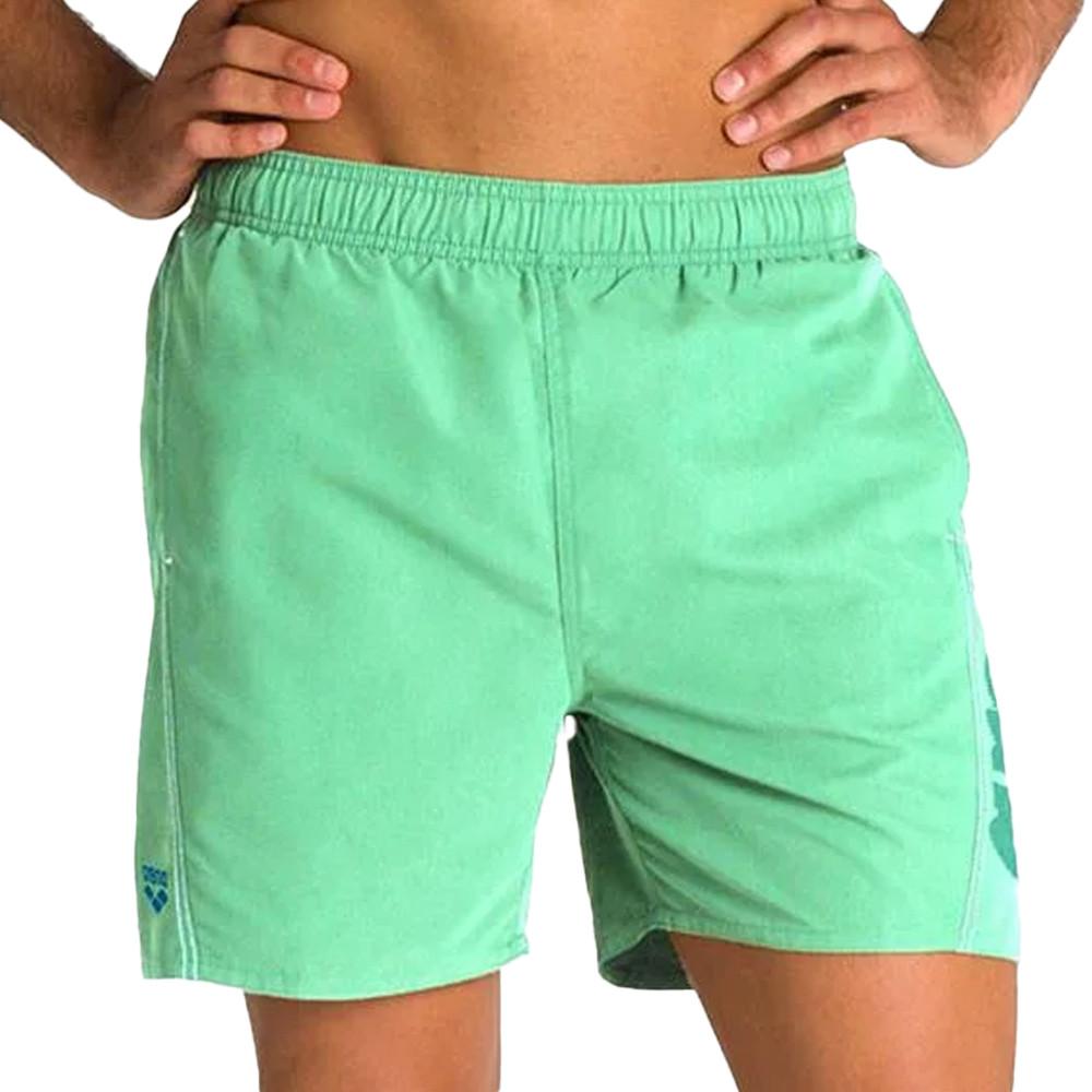 Short de Bain Vert Homme Arena Fundamentals pas cher