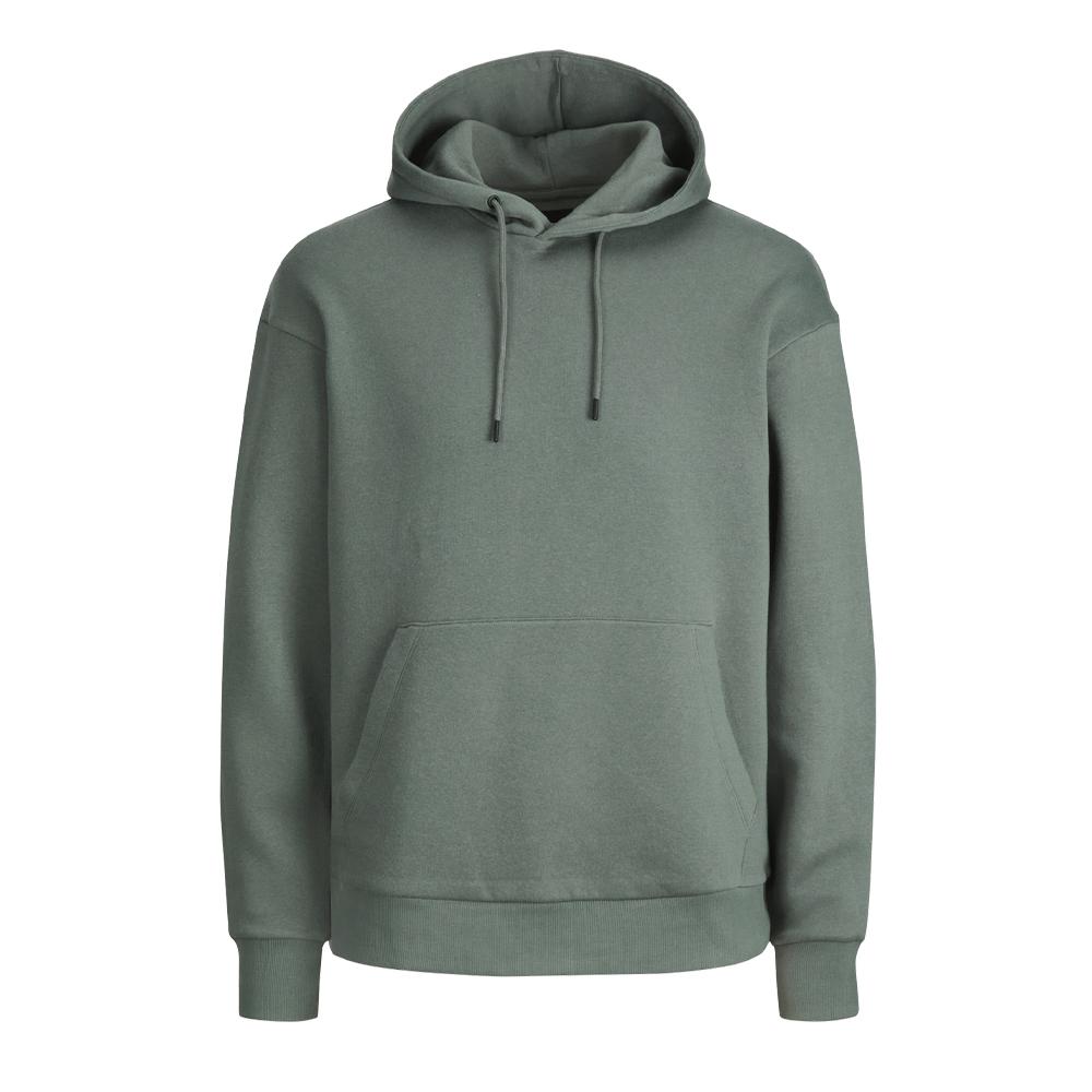 Sweat à Capuche Kaki Homme Jack & Jones Basic pas cher