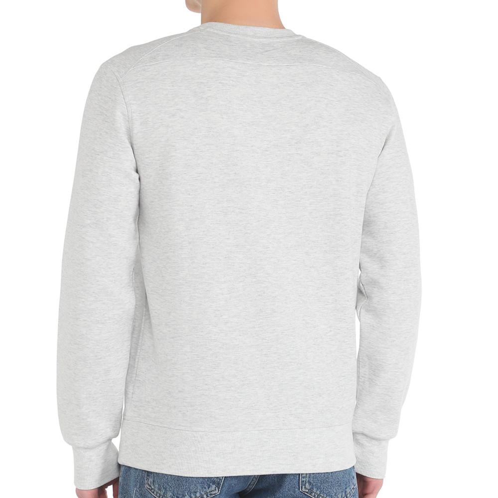 Sweat Gris Femme Guess Fleece vue 2