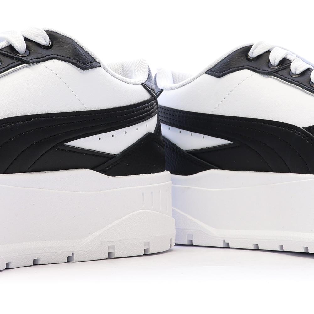 Baskets Blanches/Noires Femme Puma Karmen 397461 vue 7
