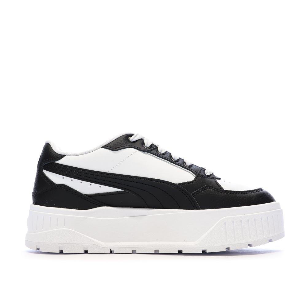 Baskets Blanches/Noires Femme Puma Karmen 397461 vue 2
