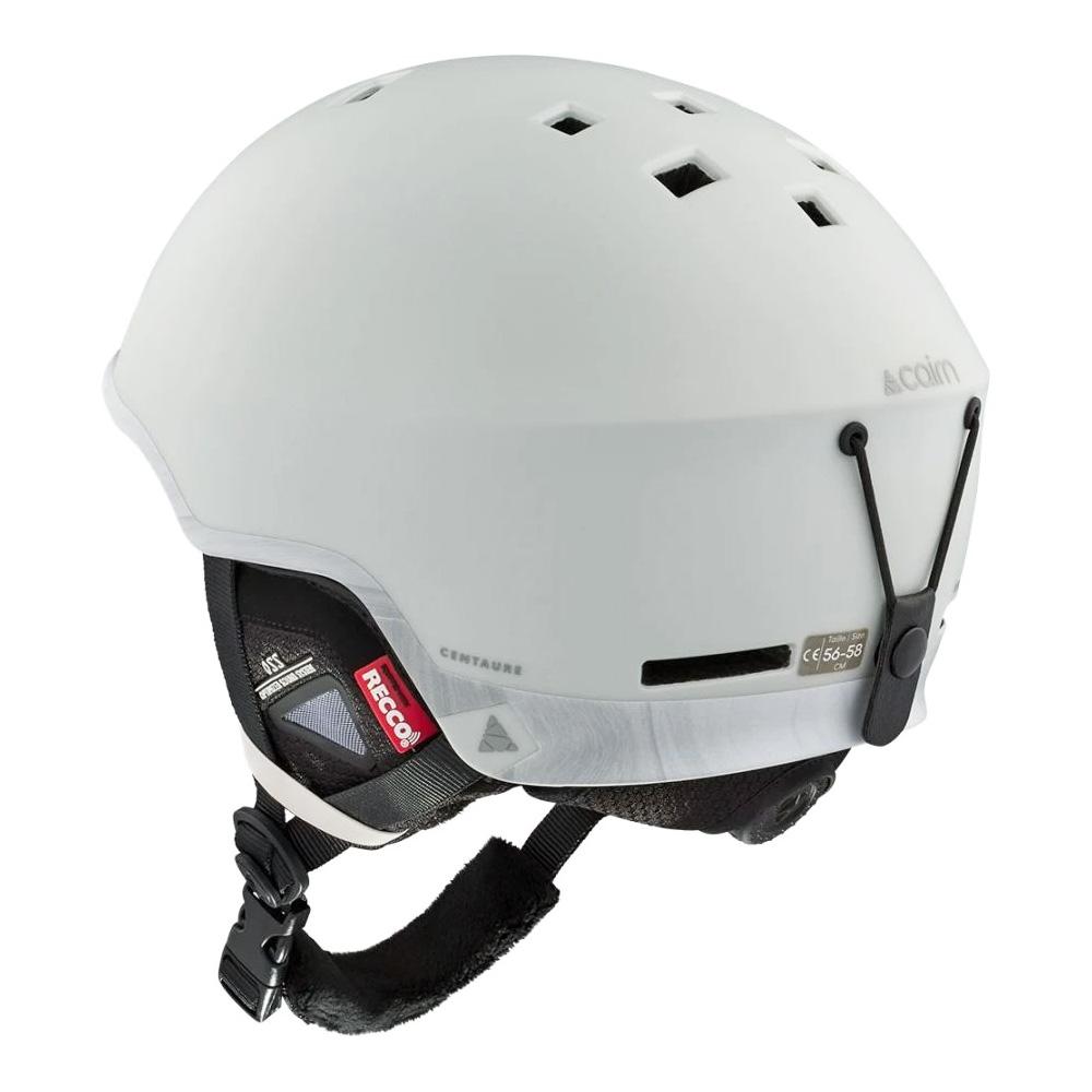 Casque Blanc Homme/Femme Cairn Centaure Rescue Mat Warm Gray vue 2