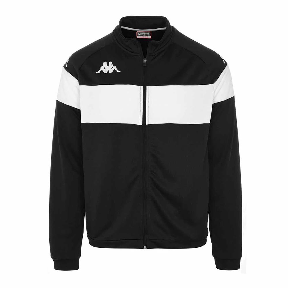 Men's Black/White Kappa Dacone Jacket affordable