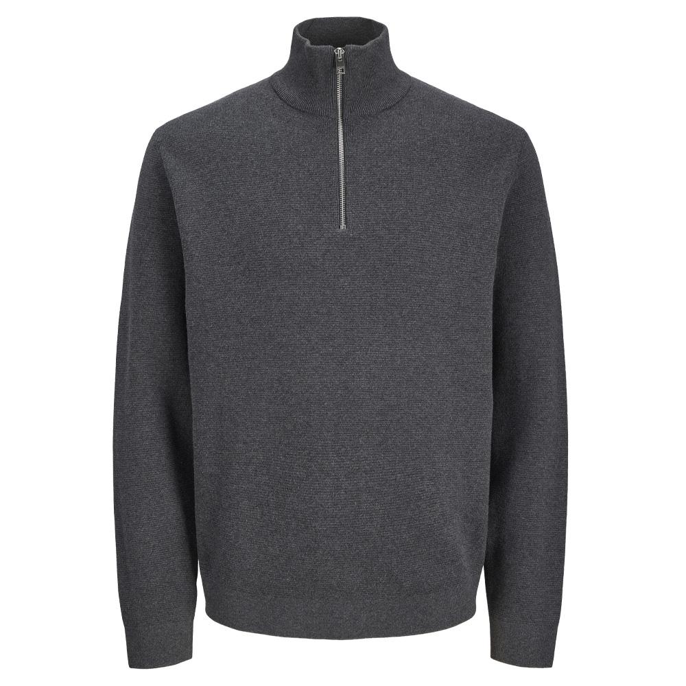 Pull Gris Homme Jack & Jones Milanoe pas cher
