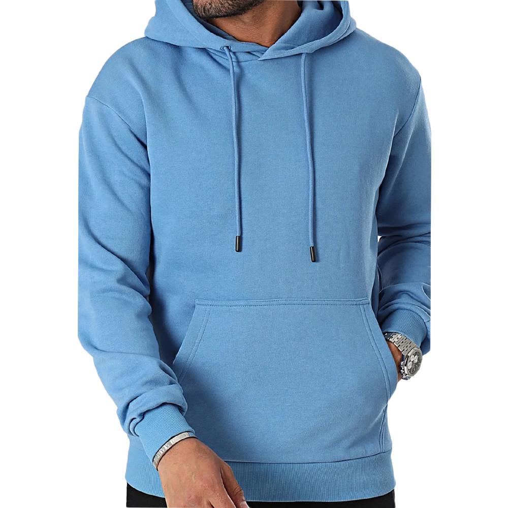 Sweat à Capuche Bleu Homme Jack & Jones Star Basic pas cher