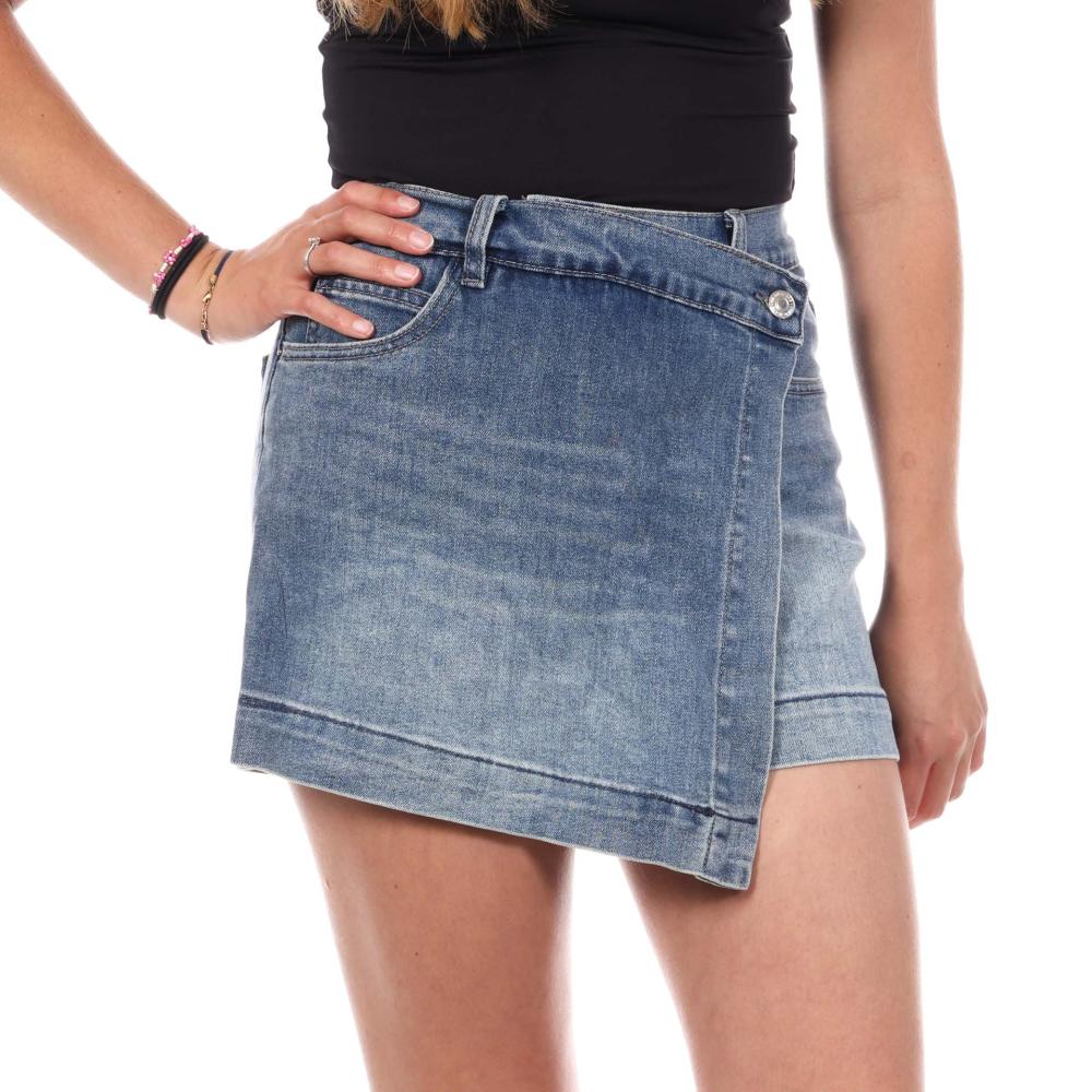 Jupe Short Bleu Femme Monday Premium 128 pas cher
