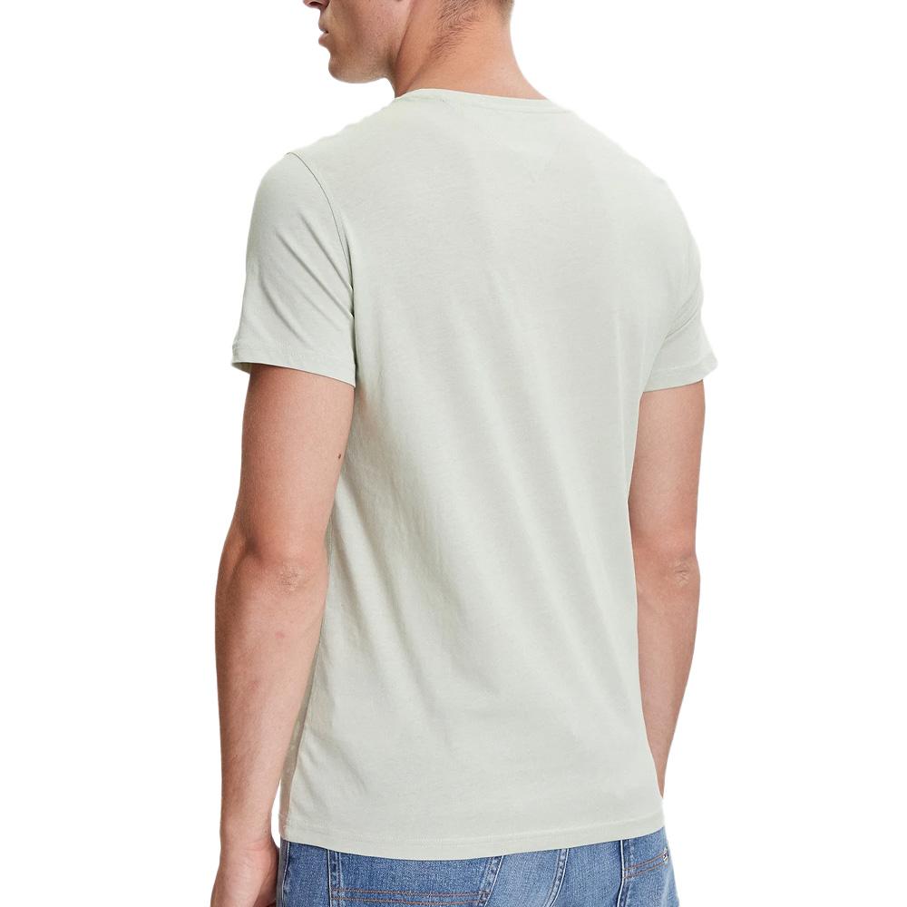 T-shirt Vert Pale Homme Tommy Hilfiger Tjm Xslim vue 2
