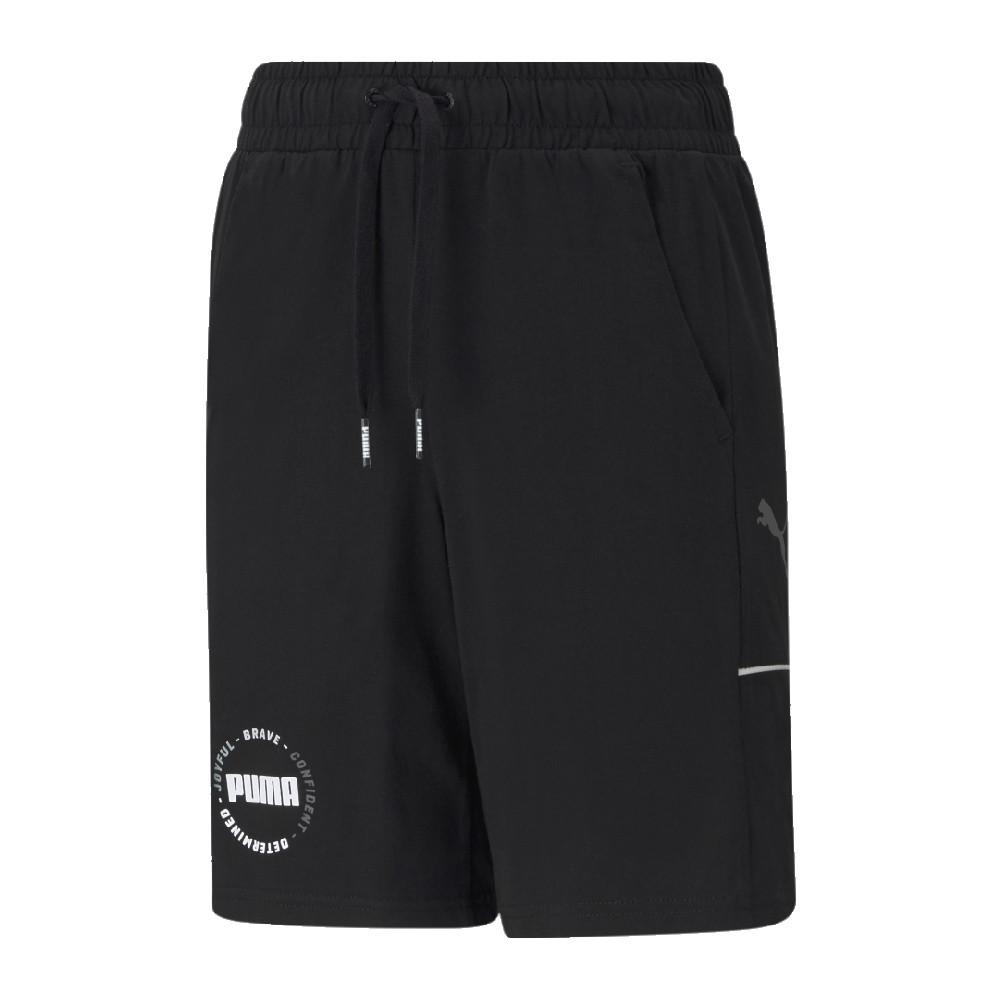 Short Noir Garçon Puma Alpha pas cher