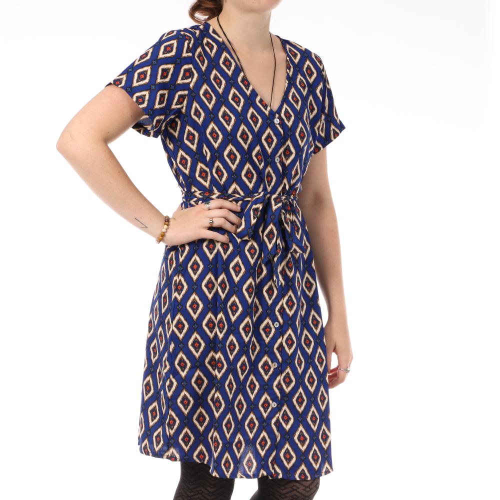 Robe Bleu Femme Only Leah pas cher