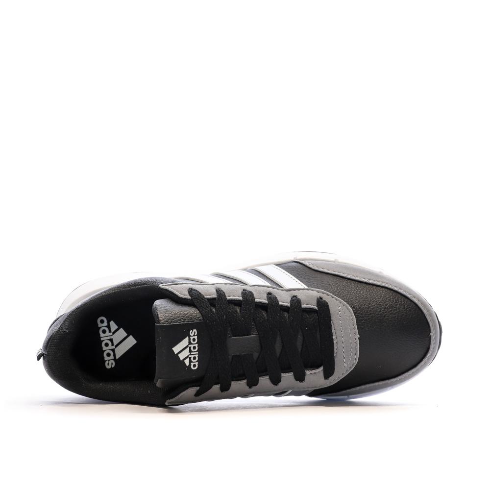 Baskets Noir/Gris Homme Adidas Run50s vue 4