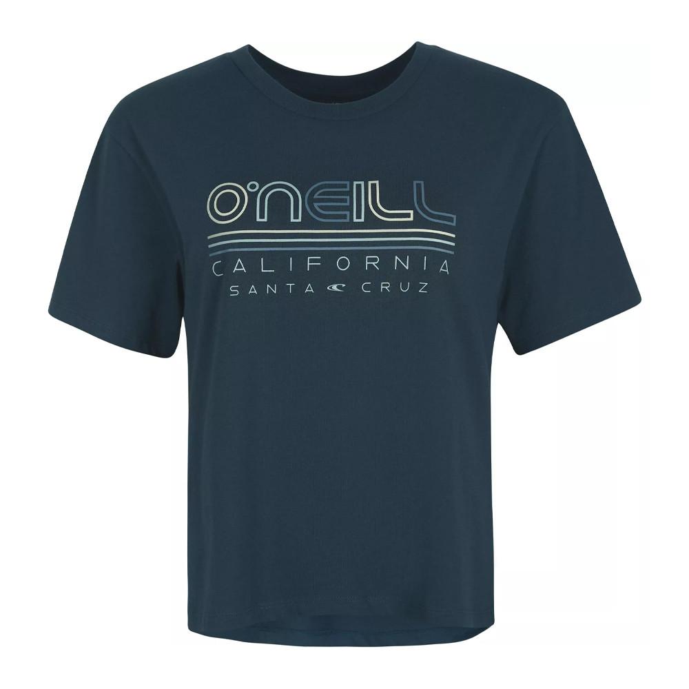 T-shirt Bleu Canard Femme O'Neill All Year pas cher