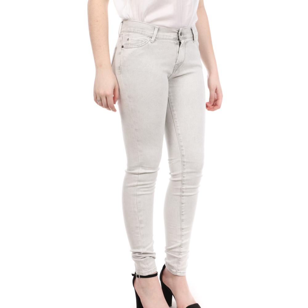 Jean Skinny Gris Clair Femme Teddy Smith Ava pas cher