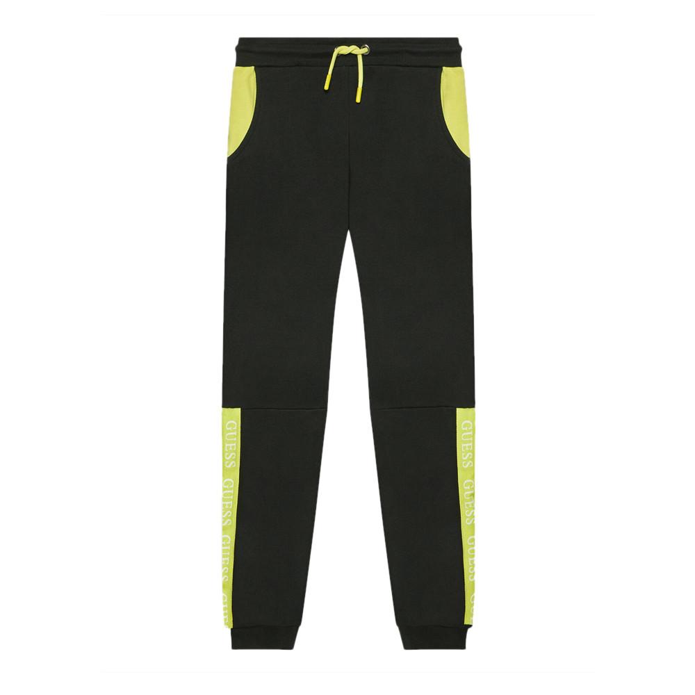 Jogging Noir Garçon Guess Tedi pas cher
