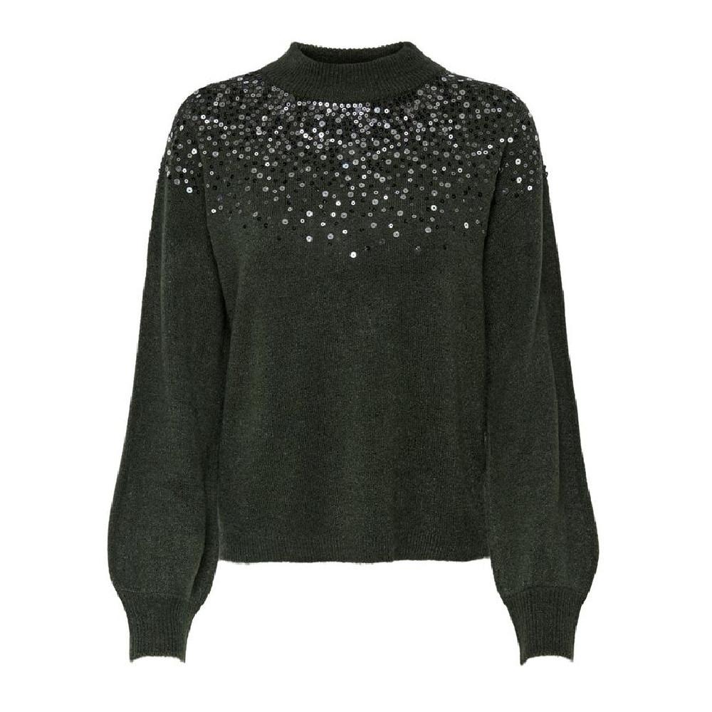 Pull vert femme Jacqueline de Yong NEWESTSPARKLE pas cher