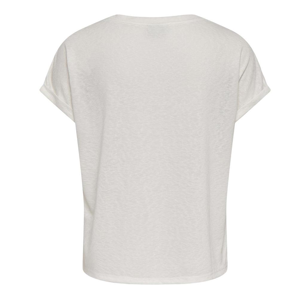 T-Shirt Blanc Femme JDY Faustinan vue 2