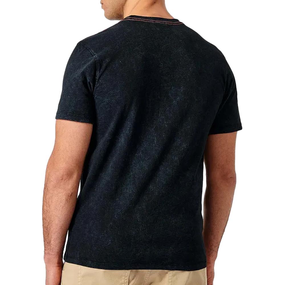 T-Shirt Noir Homme Kaporal BLEEKE vue 2