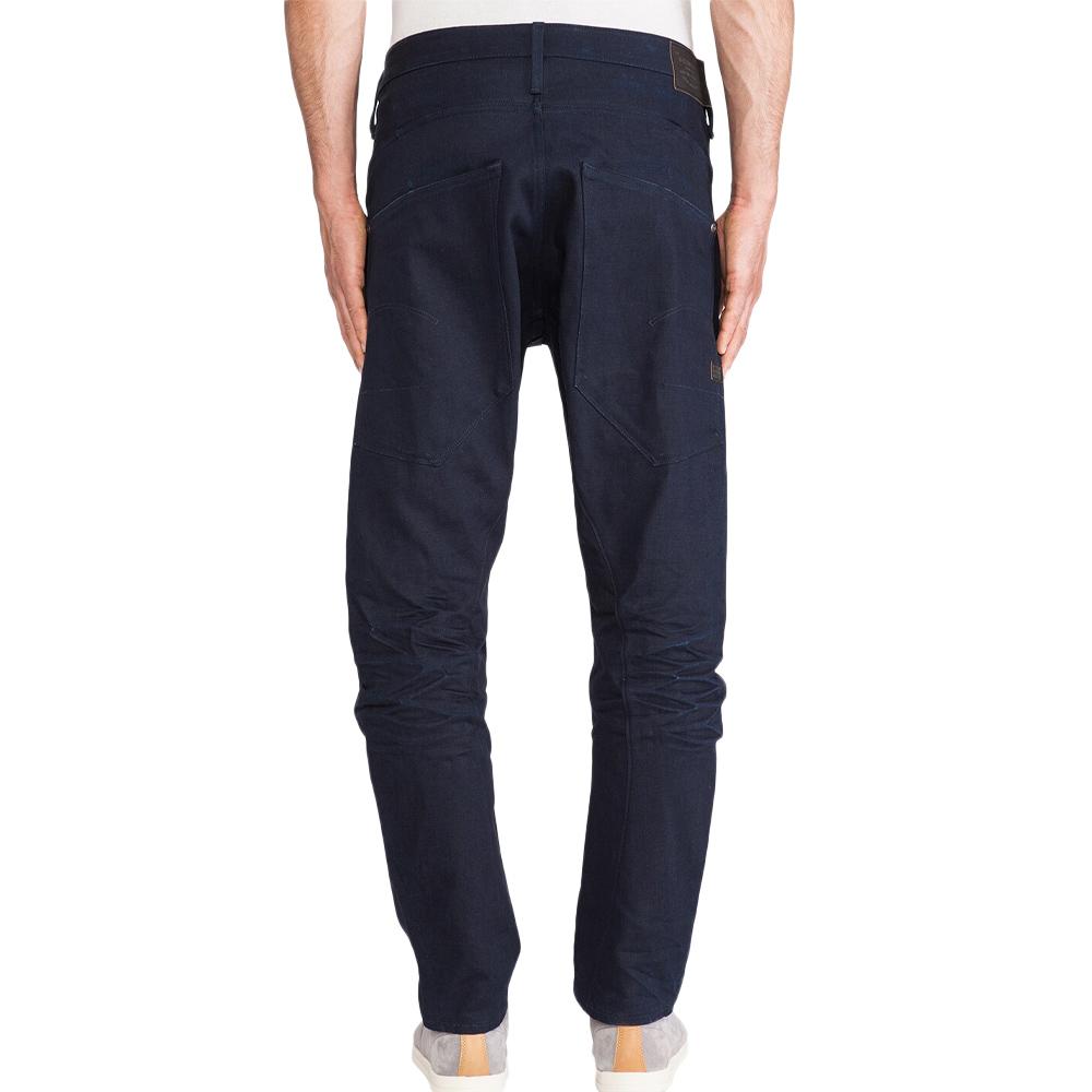 Jean Slim Bleu Marine Homme G-Star RAW 50584 vue 2