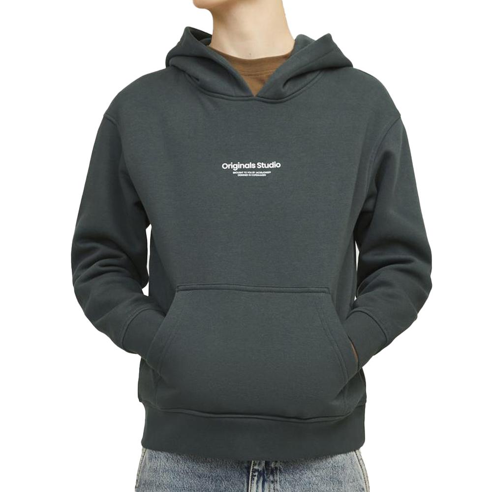 Sweat Gris Garçon Jack & Jones Vesterbro pas cher